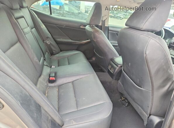 JTHBA1D22K5095284 2019 LEXUS IS Silver Rear seats view
