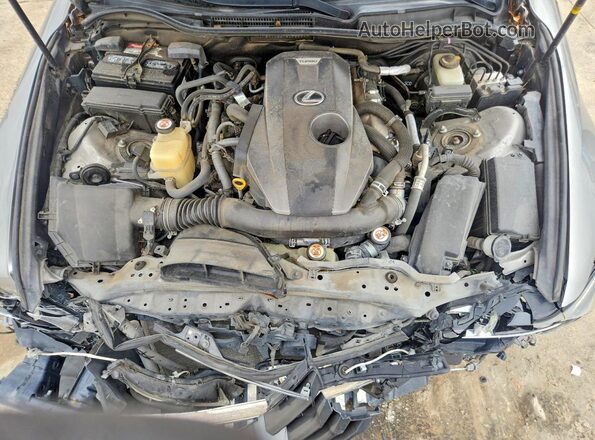 JTHBA1D22K5095284 2019 LEXUS IS Silver Rear interior view