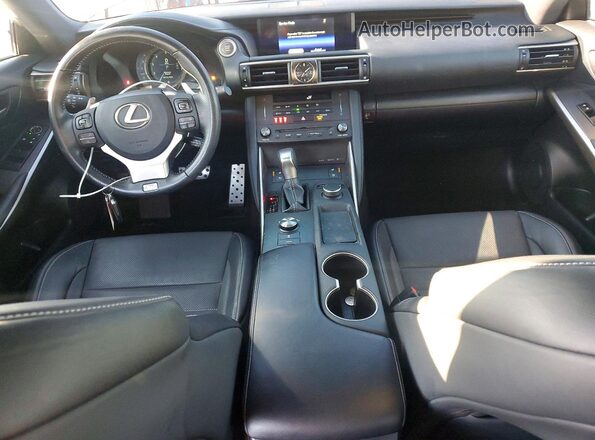 JTHBA1D22K5100323 2019 LEXUS IS Silver Vista del salpicadero