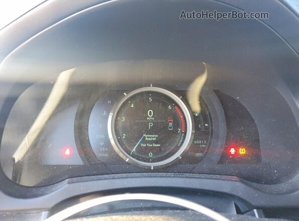 JTHBA1D22K5100323 2019 LEXUS IS Silver Vista del cuadro de instrumentos