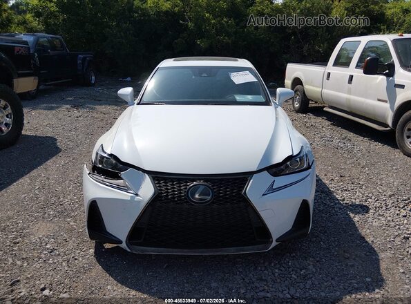JTHBA1D23H5038942 2017 LEXUS IS 200T White Вид щитка приладів