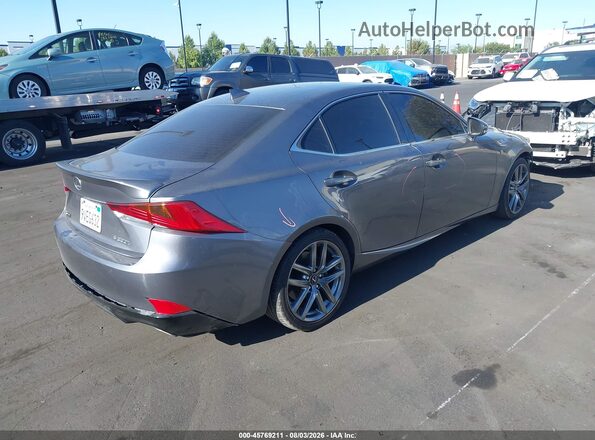 JTHBA1D23H5047205 2017 LEXUS IS 200T Gray Հետևի աջ