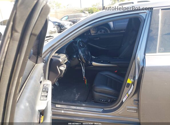 JTHBA1D23H5047205 2017 LEXUS IS 200T Gray Սալոնի դիմացի տեսք