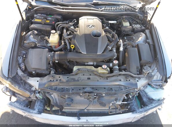 JTHBA1D23H5047205 2017 LEXUS IS 200T Gray Հետևի տեսք