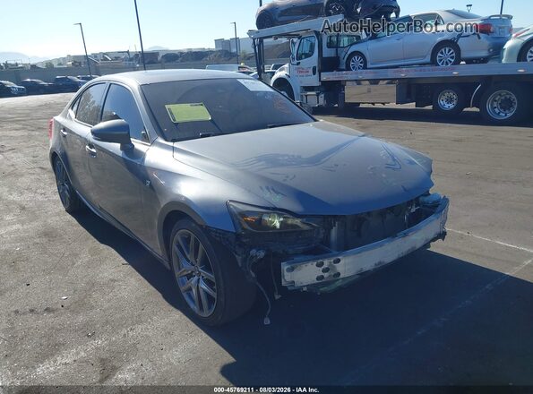 JTHBA1D23H5047205 2017 LEXUS IS 200T Gray 