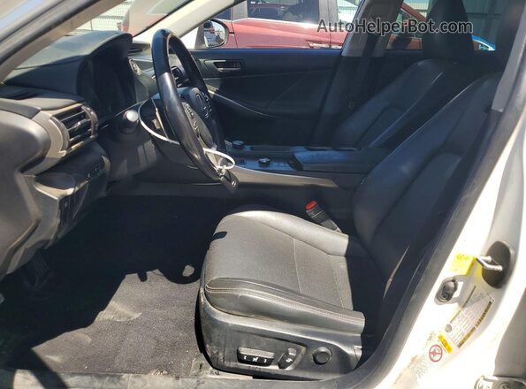 JTHBA1D23H5055871 2017 LEXUS IS White Front interior view