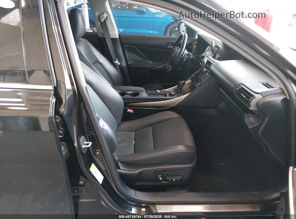 JTHBA1D23H5058639 2017 LEXUS IS 200T Black Vista interior delantera