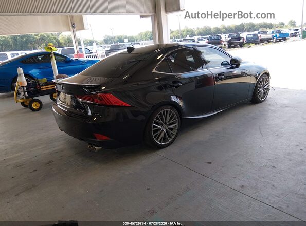 JTHBA1D23H5058639 2017 LEXUS IS 200T Black Trasero derecho