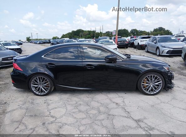 JTHBA1D23H5058639 2017 LEXUS IS 200T Black Vista interior de 360 grados
