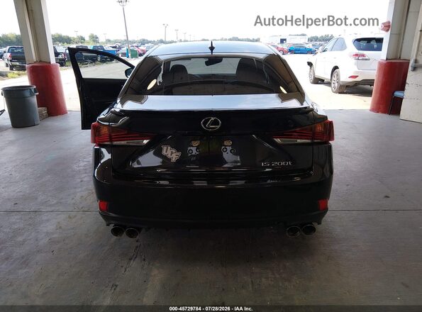 JTHBA1D23H5058639 2017 LEXUS IS 200T Black 