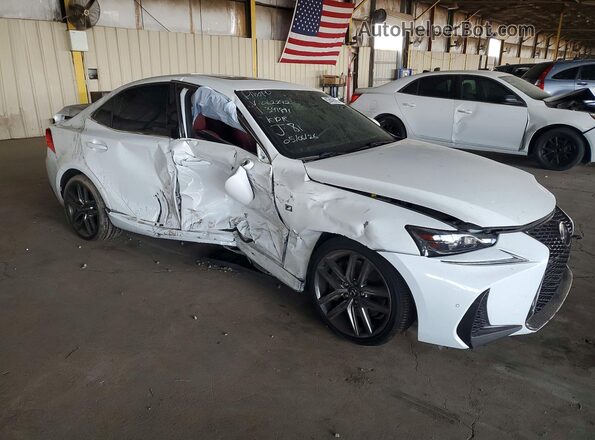 JTHBA1D23J5062292 2018 LEXUS IS White Передня права чверть