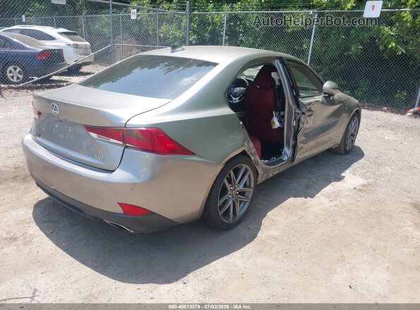 JTHBA1D23J5064043 2018 LEXUS IS 300 Silver Trasero derecho