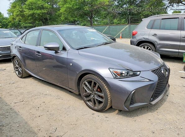 JTHBA1D23J5071803 2018 LEXUS IS Gray Przód prawy