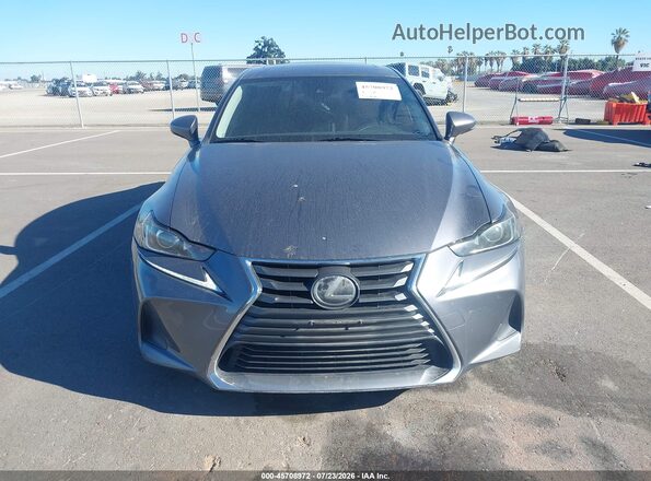JTHBA1D23J5081361 2018 LEXUS IS 300 Серый Вид задней части салона