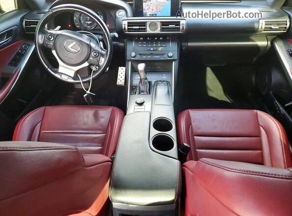 JTHBA1D24G5006659 2016 LEXUS IS Черный Вид панели приборов