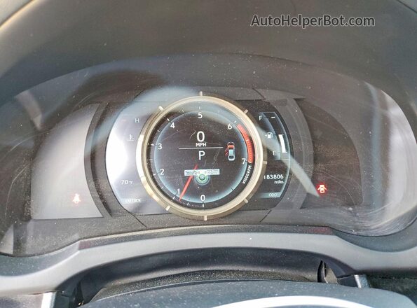JTHBA1D24G5006659 2016 LEXUS IS Черный Вид щитка приборов