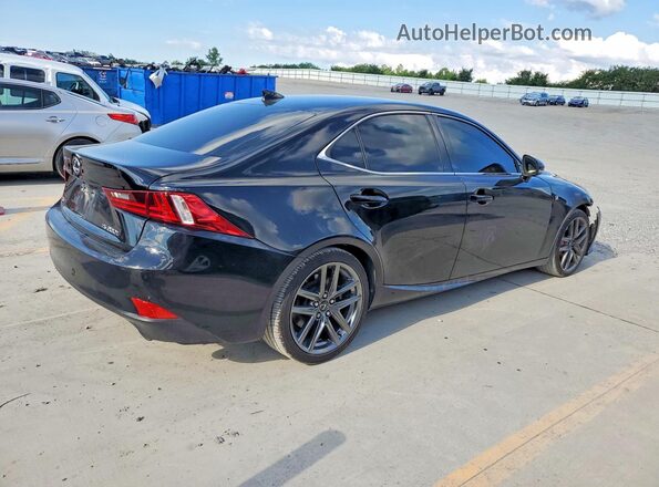 JTHBA1D24G5006659 2016 LEXUS IS Черный Задняя правая четверть