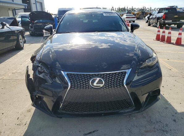 JTHBA1D24G5006659 2016 LEXUS IS Черный Вид спереди