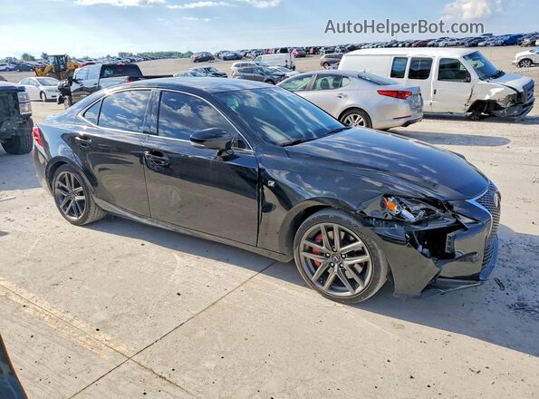 JTHBA1D24G5006659 2016 LEXUS IS Черный Передняя правая четверть