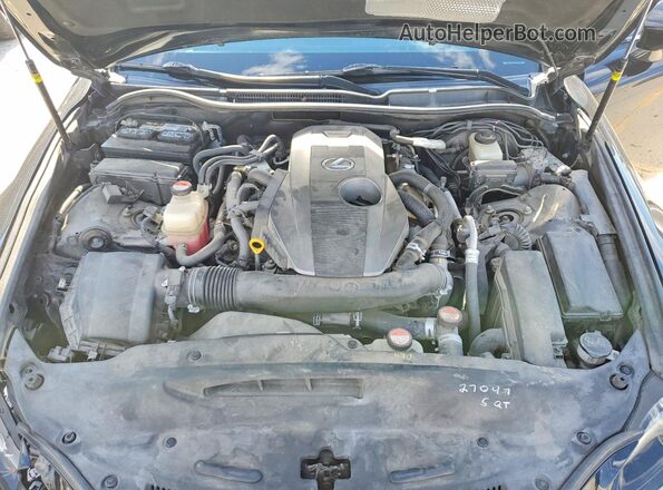 JTHBA1D24G5006659 2016 LEXUS IS Черный Вид задней части салона