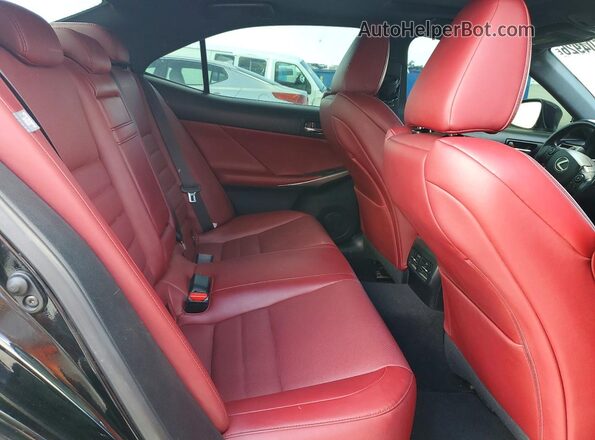 JTHBA1D24G5006659 2016 LEXUS IS Черный Вид задних сидений