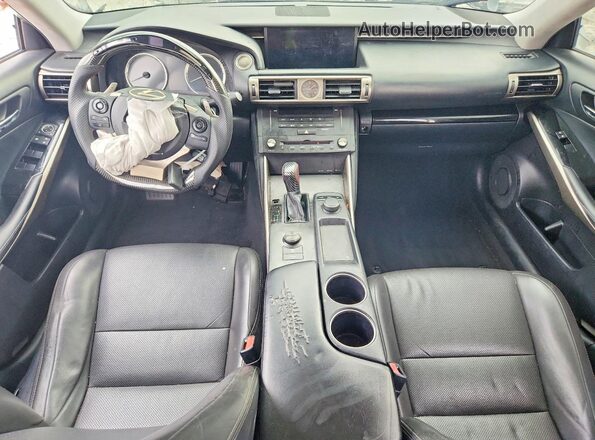 JTHBA1D24G5021310 2016 LEXUS IS Gray წინა პანელის ხედი