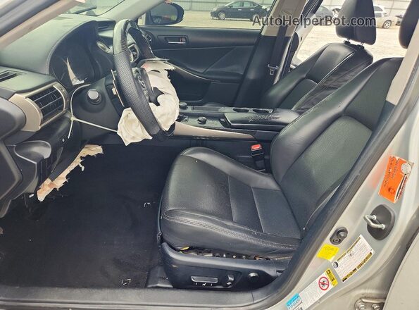 JTHBA1D24G5021310 2016 LEXUS IS Gray წინა სალონის ხედი