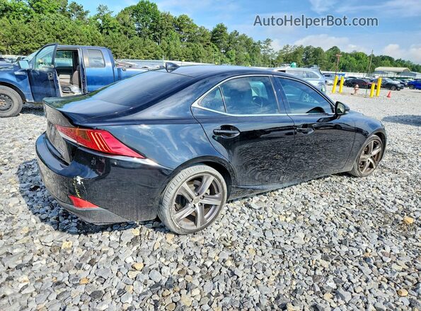 JTHBA1D24H5048668 2017 LEXUS IS Black Հետևի աջ