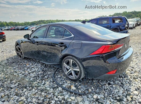 JTHBA1D24H5048668 2017 LEXUS IS Black Հետևի ձախ