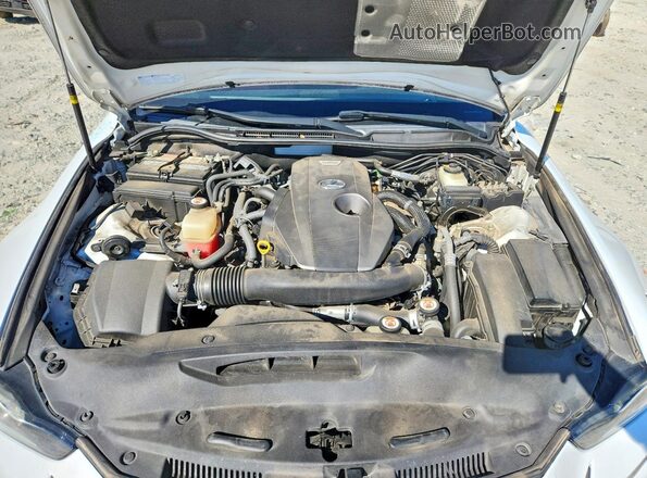 JTHBA1D24H5051568 2017 LEXUS IS White Вид задньої частини салону