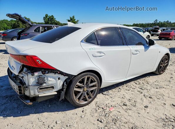 JTHBA1D24H5051568 2017 LEXUS IS White Задня права чверть