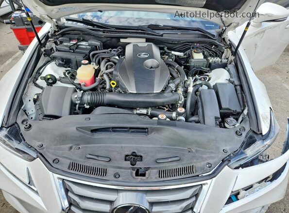 JTHBA1D24H5054048 2017 LEXUS IS Белый Вид задней части салона