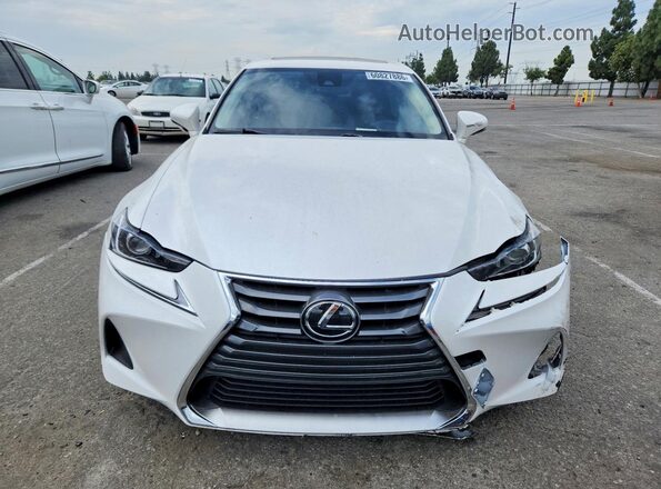 JTHBA1D24H5054048 2017 LEXUS IS Белый Вид спереди