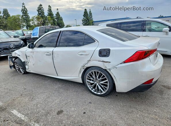 JTHBA1D24H5054048 2017 LEXUS IS Белый Задняя левая четверть