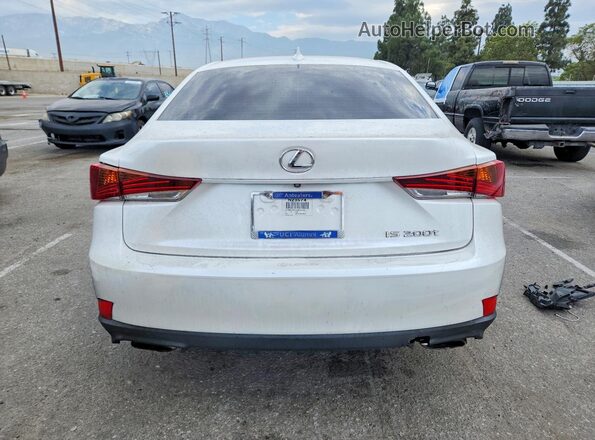 JTHBA1D24H5054048 2017 LEXUS IS Белый Вид сзади