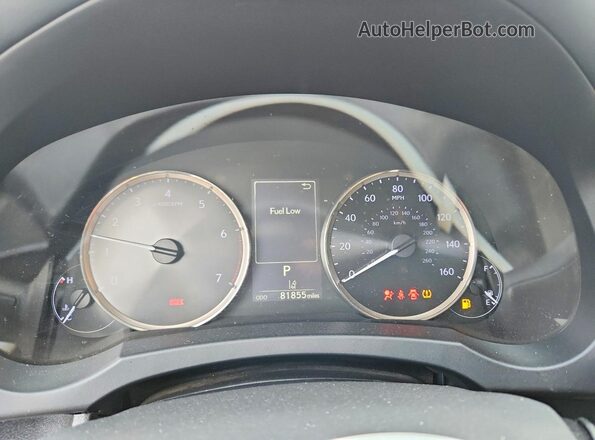 JTHBA1D24H5054048 2017 LEXUS IS Белый Вид щитка приборов