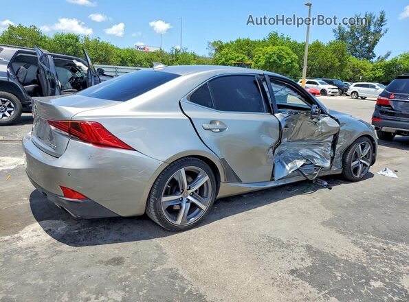 JTHBA1D24J5066853 2018 LEXUS IS Tan Rear right