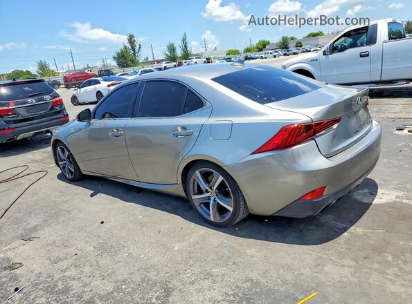 JTHBA1D24J5066853 2018 LEXUS IS Tan Rear left