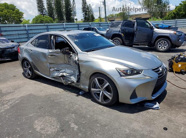 JTHBA1D24J5066853 2018 LEXUS IS Tan Front right