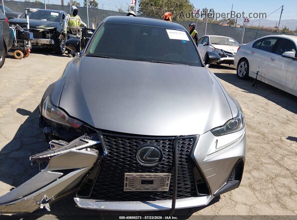 JTHBA1D24J5076895 2018 LEXUS IS 300 Gray Vista del cuadro de instrumentos