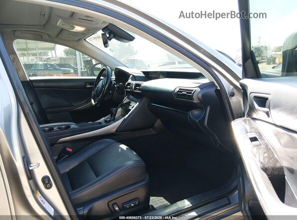 JTHBA1D24J5076895 2018 LEXUS IS 300 Gray Vista interior delantera