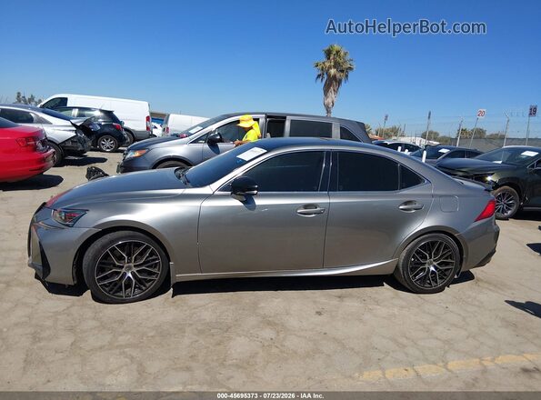 JTHBA1D24J5076895 2018 LEXUS IS 300 Gray Vista interior de 360 grados