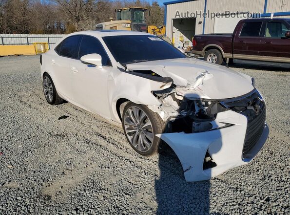 JTHBA1D24J5081675 2018 LEXUS IS Белый Передняя правая четверть