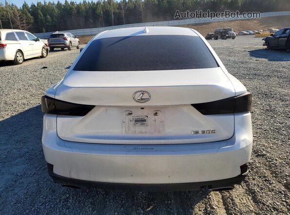 JTHBA1D24J5081675 2018 LEXUS IS Белый Вид сзади