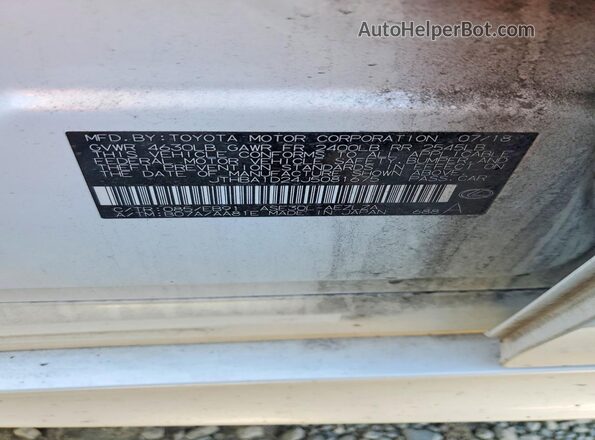JTHBA1D24J5081675 2018 LEXUS IS Белый Вид подкапотного пространства