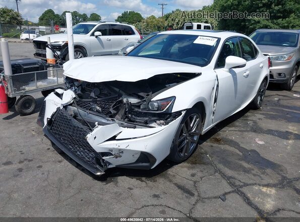 JTHBA1D24K5087333 2019 LEXUS IS 300 White Առջևի ձախ երեք քառորդ տեսարան