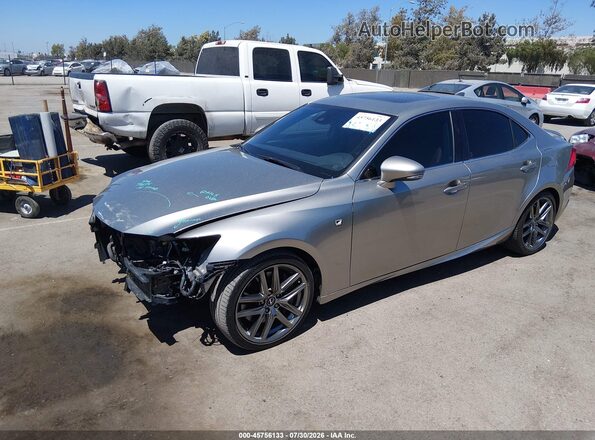 JTHBA1D24K5098364 2019 LEXUS IS 300 Silver Առջևի ձախ երեք քառորդ տեսարան