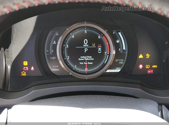JTHBA1D24K5098364 2019 LEXUS IS 300 Silver Հետևի նստատեղերի տեսք