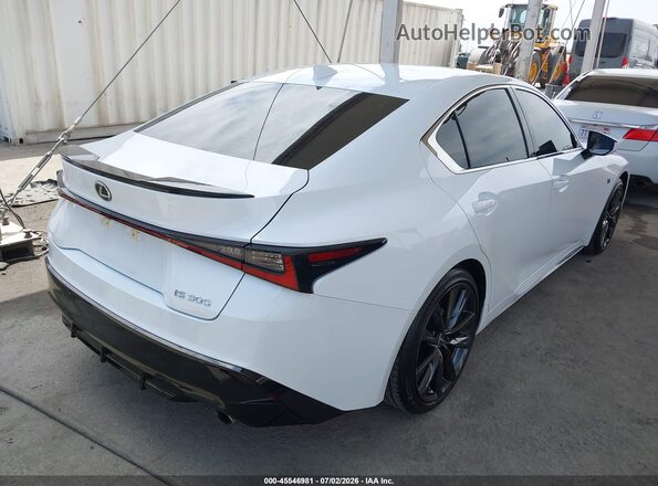 JTHBA1D24S5135638 2025 LEXUS IS 300 White Задня права чверть