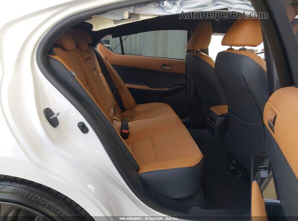 JTHBA1D24S5135638 2025 LEXUS IS 300 White Вид наклейки з VIN-кодом